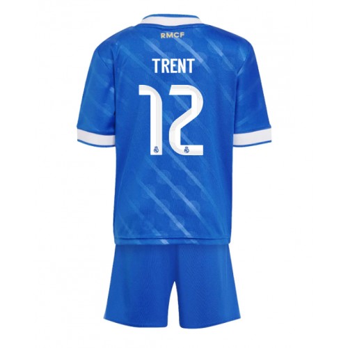 Real Madrid Alexander-Arnold #12 Replika babykläder Tredjeställ Barn 2025-26 Kortärmad (+ korta byxor)